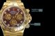 Swiss Replica Rolex Daytona Yellow Gold Watch Rose Red Dial JH Factory 4130 Movement  (4)_th.jpg